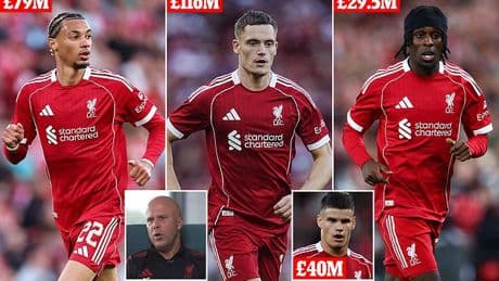 Arne Slot reveals the one big reason why Liverpool HAD to splash out £295MILLION on new signings this summer
