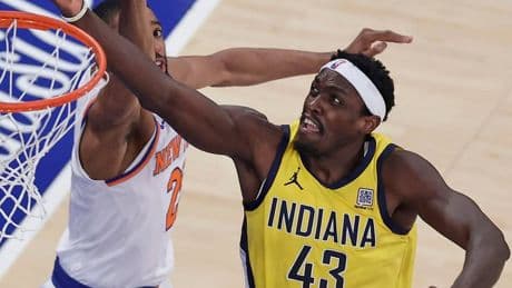 NBA-Playoffs: Siakam überragt: Pacers schlagen Knicks auch in Spiel zwei