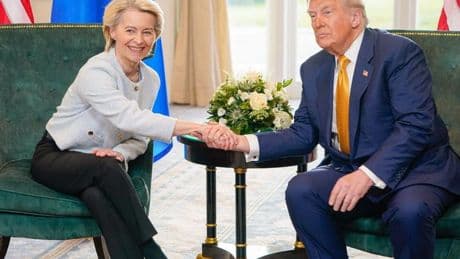 La UE confía en que Trump respete los términos del acuerdo con Von der Leyen a falta de cerrar los detalles