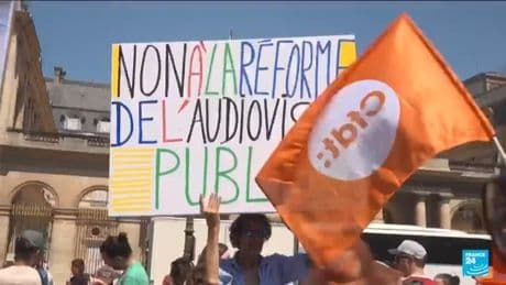 France’s public media reform faces strikes and heated assembly debates