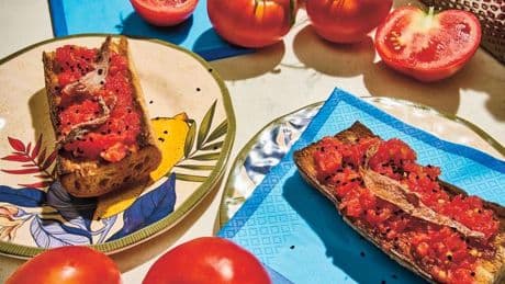 Tomatenbrot mit Sardelle: Ihr nächtliches Brot