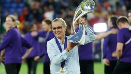 Sarina Wiegman details how England claimed glory at ‘chaotic and ridiculous’ Euro 2025
