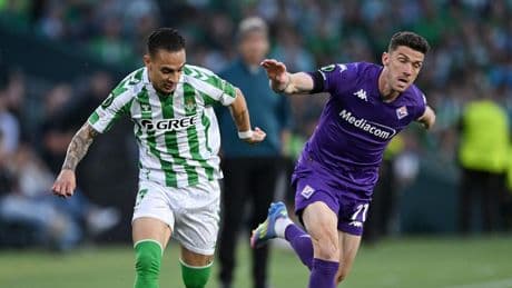 Betis - Fiorentina, en imágenes