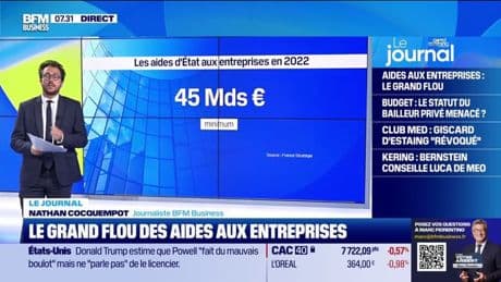 Le grand flou des aides aux entreprises