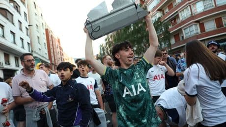 Bilbao cops launch ‘biggest security operation ever’ after brawls & trashed streets as 70k fans arrive for Europa League