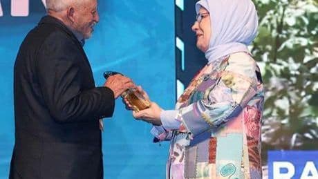 Emine Erdoğan'dan Rahim Demirbaş için taziye mesajı
