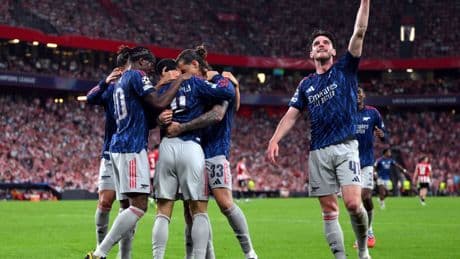 Athletic Club 0-2 Arsenal: Gunners flex strength in depth as substitutions pay off in Champions League opener