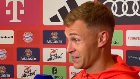 Wie meint er das? - Lustiger Kimmich-Spruch zum Diaz-Debüt