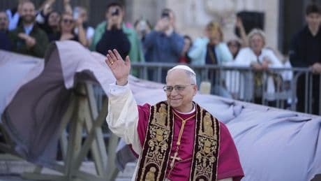 Pope Leo XIV declares 'I am Roman!' as he completes formalities to become bishop of Rome