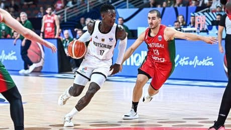 Basketball-EM: Zähes Ringen mit Portugal: Deutschland quält sich ins Viertelfinale