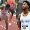 US sprint star who suffered NSFW wardrobe malfunction during a race receives shock new job offer