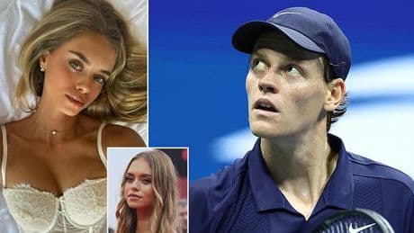 Jannik Sinner 'charmed stunning new Danish model girlfriend with his love of ice cream', reveals Monte Carlo shop owner - as tennis superstar charges into US Open semi-final