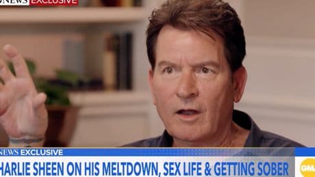 Charlie Sheen claims he was extorted by male sexual partners during the height of his drug abuse