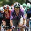 Arensman strijdt in kopgroep om ritwinst, Healy neemt geel virtueel over van Pogacar