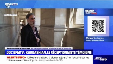 DOCUMENT BFMTV - Procès du braquage de Kim Kardashian: "Je n'ai pas de haine pour les braqueurs", témoigne le réceptionniste