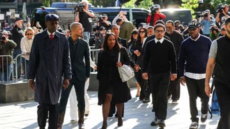 Prozess gegen Rapper P. Diddy: Im Video schlägt er auf eine Frau ein