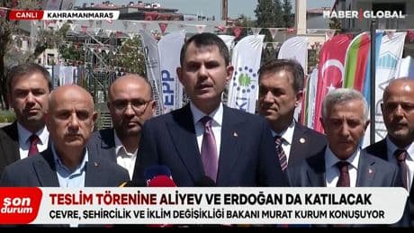 Kahramanmaraş'taki Azerbaycan Mahallesi'nde yaşam başlıyor! Bakan Kurum: 250 bininci konutu teslim edeceğiz