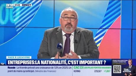 Emmanuel Lechypre face à Jean-Marc Daniel : Entreprises... la nationalité, c'est important ? - 28/08