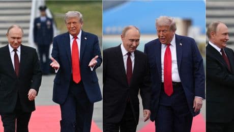 Trump applaude, Putin sorride e alza il pollice (prima della stretta di mano): il linguaggio del corpo dei due presidenti in Alaska