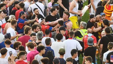 Grenoble-Perpignan : les CRS interviennent pour mettre fin à des bagarres entre supporters
