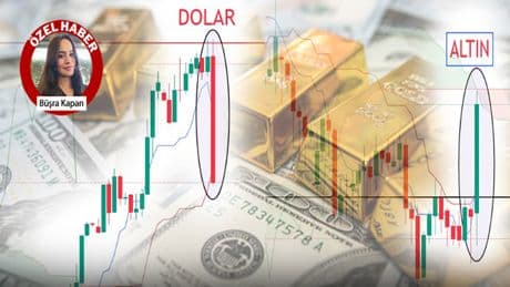 Dakikalar içinde dolar çakıldı, altın uçtu