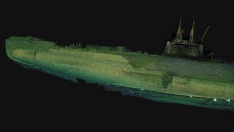 Descubierto un submarino hundido frente a San Diego hace más de 100 años