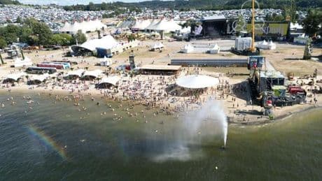 Sonne, Mond und Sterne: Weitgehend ruhiges Techno-Festival an Bleilochtalsperre