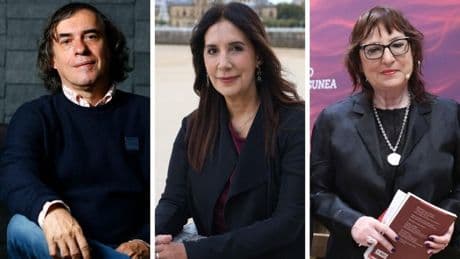 Mircea Cãrtãrescu, Dolores Redondo y Miren Agur Meabe, premios Pluma de Plata de la Feria de Bilbao