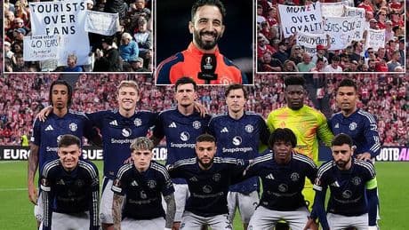 Inside Man United stars' fury at club's Europa League final penny-pinching on tickets, flights and hotels - plus the real reason why Ruben Amorim has done almost FIVE HUNDRED TV interviews this season
