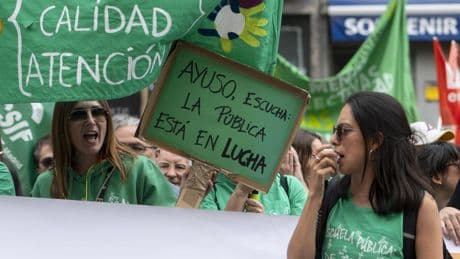 La huelga de la educación en Madrid arranca con tranquilidad a la espera de la manifestación