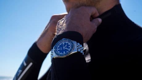 Une Picobello Blue made in France pour M.A.T Watches