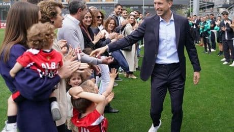 Óscar de Marcos: «San Mamés ha sido mi templo. La afición me hizo sentir que estaba donde debía estar»