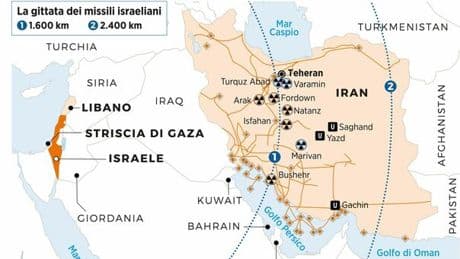 Guerra Israele-Iran, la mappa delle basi di Usa, Gb e Francia in Medio Oriente a rischio attacco