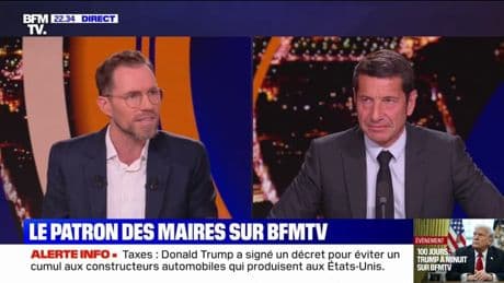 100 jours de Donald Trump: "On voit une instabilité totale, on verra si à la fin s'agrège une cohérence", affirme David Lisnard, président de l'Association des maires de France