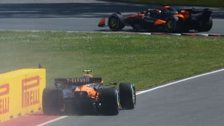 Lando Norris crashes into Oscar Piastri and first thing he said afterwards sums him up