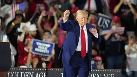 I went to Trump's first 100 days rally. The key issue for rallygoers was, surprisingly, not the economy.
