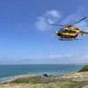 INFO OUEST-FRANCE. Un mineur gravement blessé et héliporté après une chute à Granville