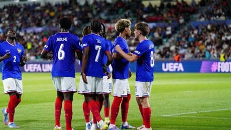 Foot : miraculés, les Bleuets s’en sortent face à la Géorgie à l’Euro Espoirs