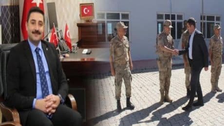 Askeri törenle karşılanan AKP'li, il müdürü olamadı