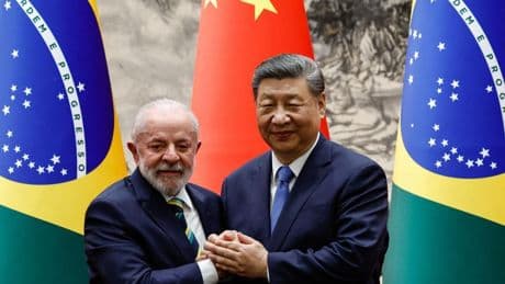 El abrazo de Brasil y China, primer efecto del obús de aranceles de Trump