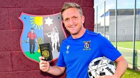 Tranent hero Dean Brett swaps Benidorm for Broadwood as he chases Junior Cup glory
