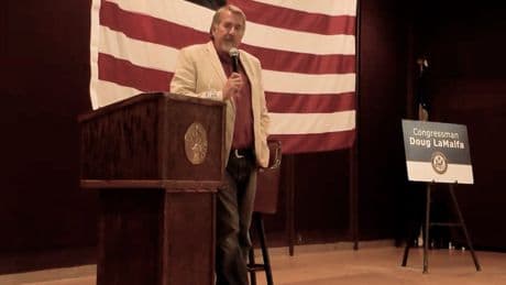 Republican’s town hall descends into chaos as angry voters rage over Epstein files and Trump agenda