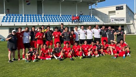 U18 Milli Futbol Takımı, İrlanda Cumhuriyeti'ni mağlup etti