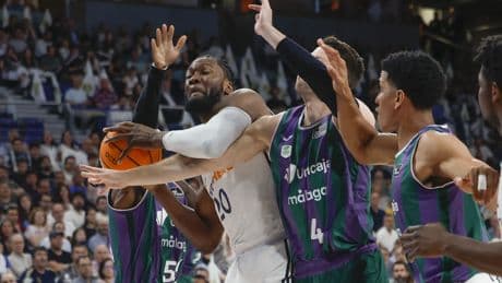 El Real Madrid acaba con la ilusión del Unicaja y ya está en la final de la Liga Endesa