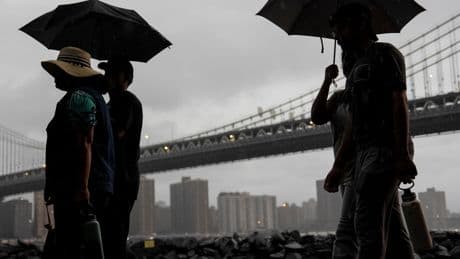 Storm Threat Moves South Toward Virginia