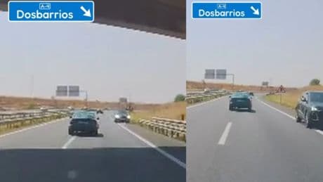 El impactante vídeo de un conductor que se encuentra de frente con un coche circulando en sentido contrario en una autovía de Toledo: “Vídeo a la policía y denuncia”