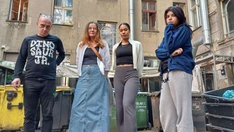 Mieter kämpfen um Eckhaus in Berlin-Friedrichshain