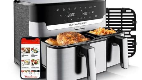 Revolución saludable en la cocina: Dual Easy Fry & Grill, la freidora de aire que lo cambia casi todo