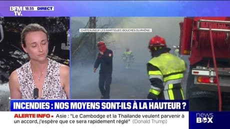 Aude : feu fixé, les pompiers toujours mobilisés - 27/07