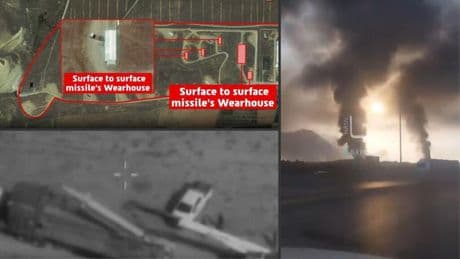 Iranian missile sites: What the images of the Israeli air strikes show us